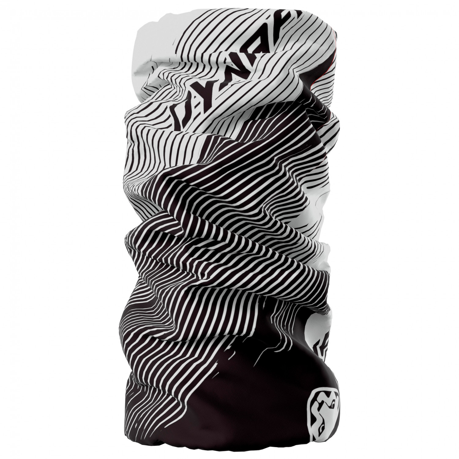 Шарф труба Dynafit Logo Neck Gaiter, цвет Nimbus/Black Out Striped цена и фото