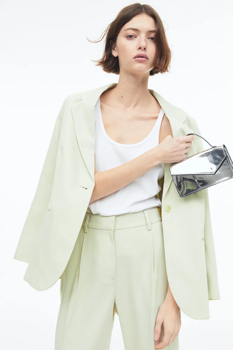 

Элегантные брюки H&M, зеленый