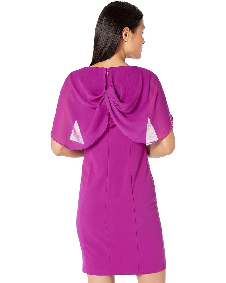 Платье DKNY Sleeveless Combo Cape Dress, цвет Magnolia