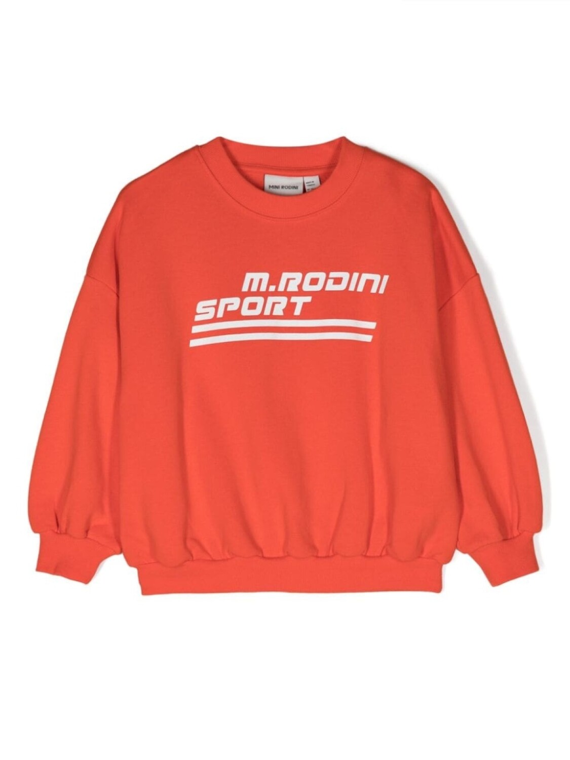 

Mini Rodini толстовка Sport SP из органического хлопка, красный
