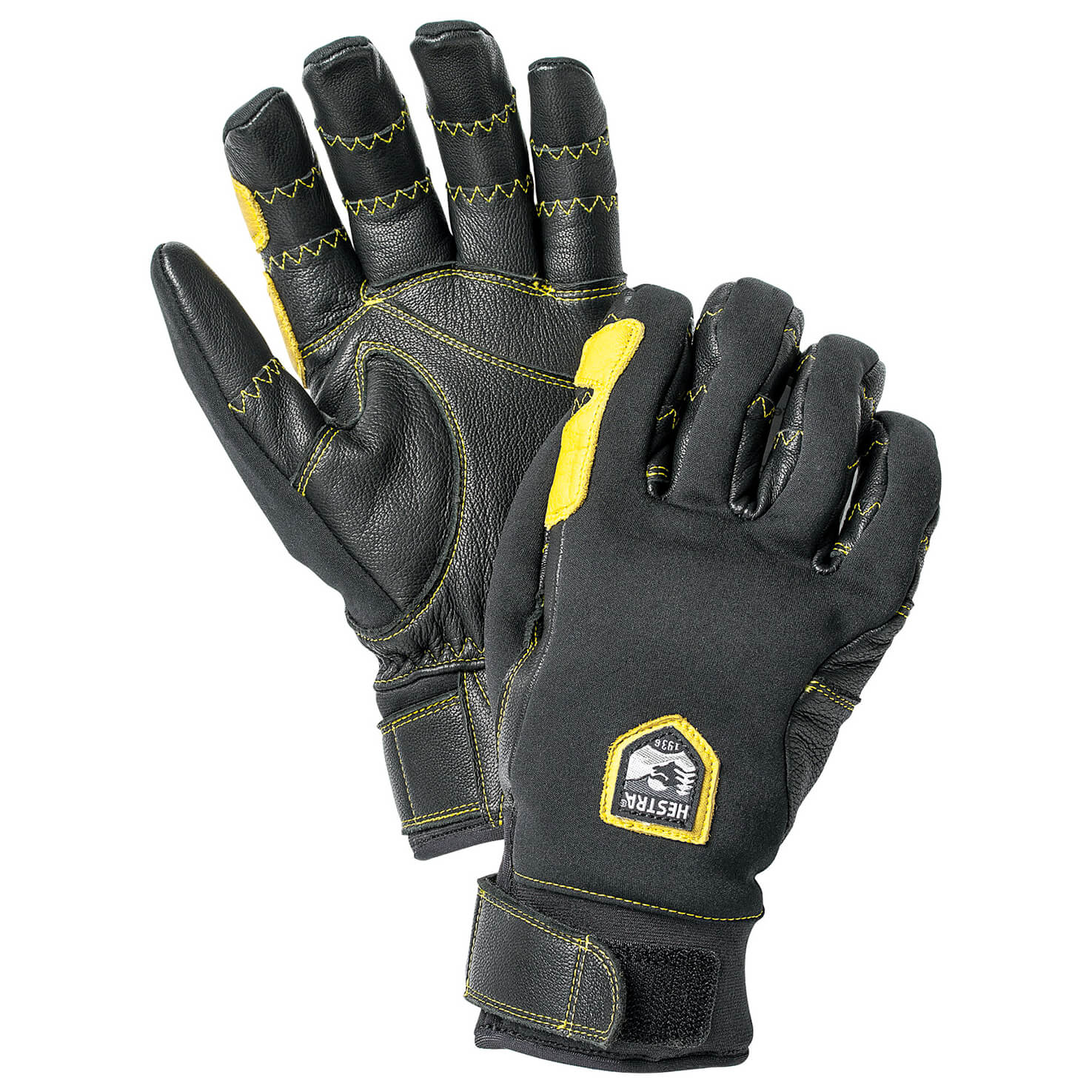 Перчатки Hestra Ergo Grip Active 5 Finger, цвет Black/Black боксерские перчатки bad boy active boxing gloves черный белый 18 унций