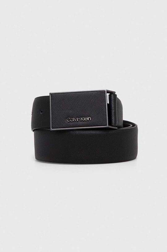 

Кожаный ремень Calvin Klein, черный