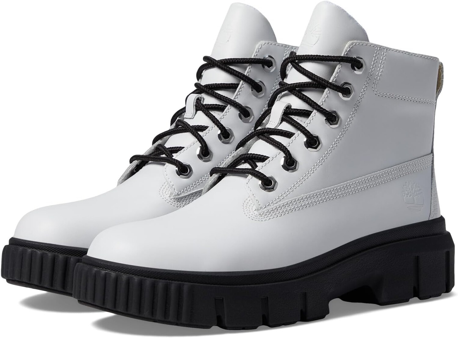 

Ботинки на шнуровке Greyfield Leather Boot Timberland, цвет White Full Grain