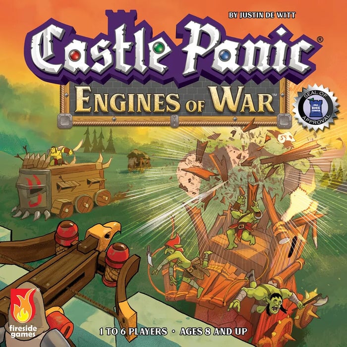 

Настольная игра Fireside Games Castle Panic: Second Edition - Engines of War Expansion