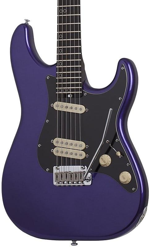 

Электрогитара Schecter Guitar Research MV-6 Electric Guitar Metallic Purple