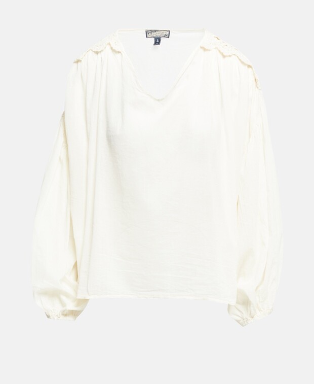 

Рубашка блузка Dreimaster, цвет Wool White