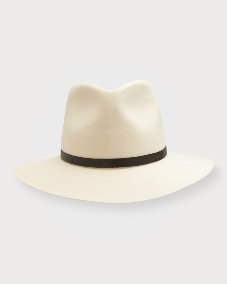 

Упаковываемая шерстяная шляпа Luca Core Fedora Janessa Leone