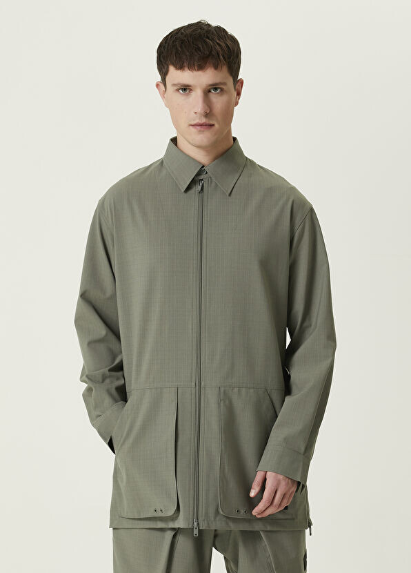 

Верхняя рубашка из рипстопа Y-3, зеленый