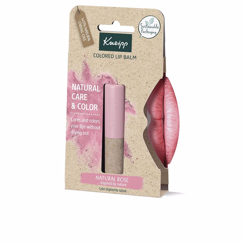 

Губная помада Labial con color bálsamo Kneipp, 3,5 g, natural rosé