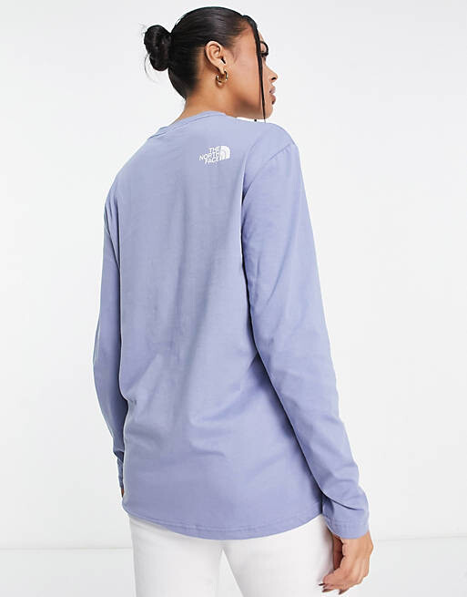 

Синяя футболка с длинными рукавами The North Face Zumu