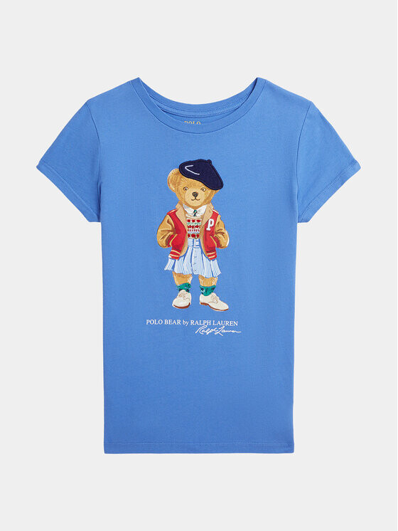 

Футболка стандартного кроя Polo Ralph Lauren, синий