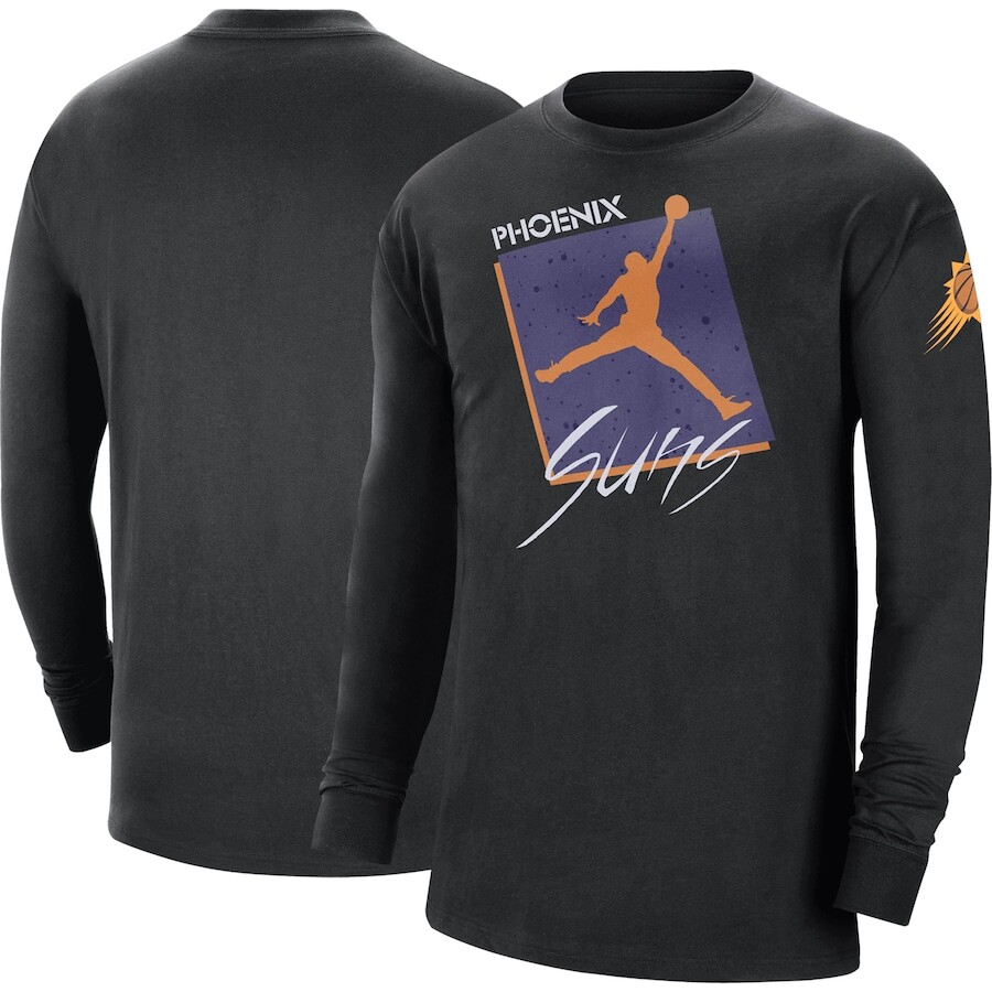 

Футболка с длинным рукавом Jordan Brand Phoenix Suns, черный