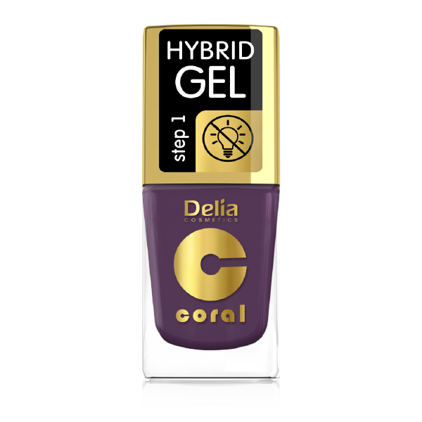 Гибридный лак для ногтей 80 Delia Coral Hybrid Gel, 11 мл