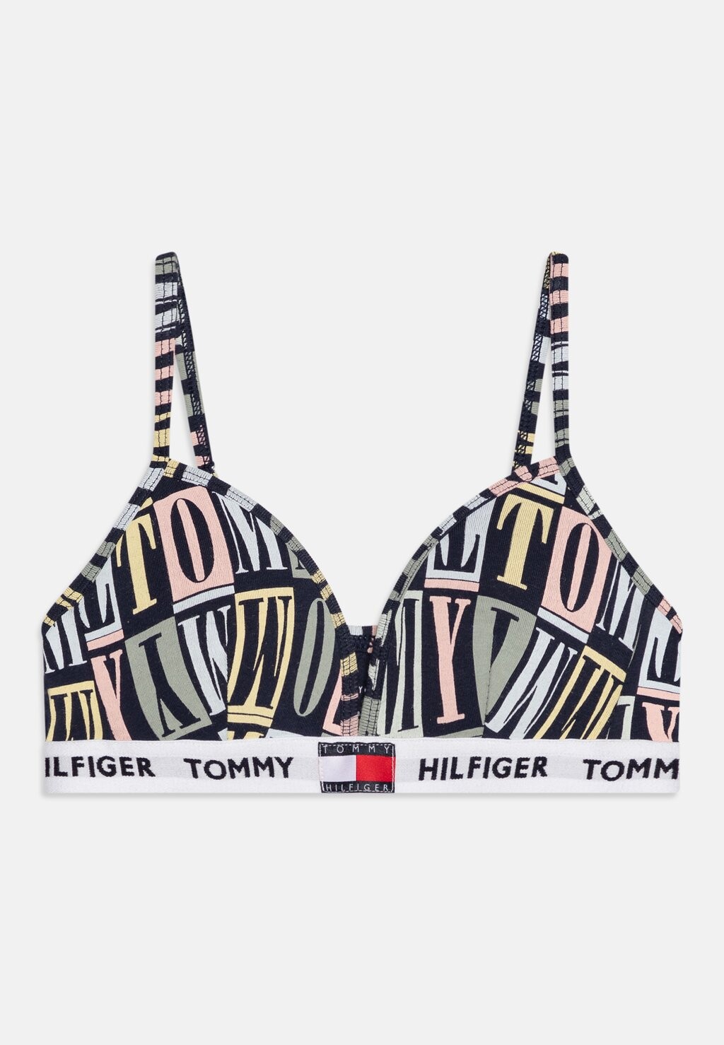 

Бюстье Triangle Bra Print Tommy Hilfiger, мультиколор