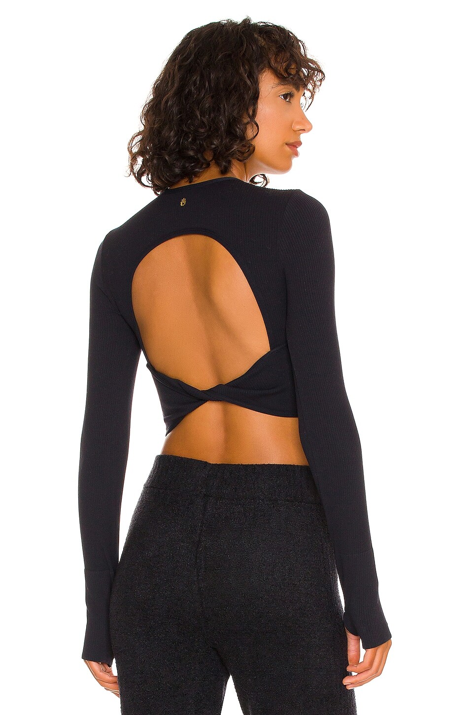 

Топ Spiritual Gangster Serene Twist Back, черный