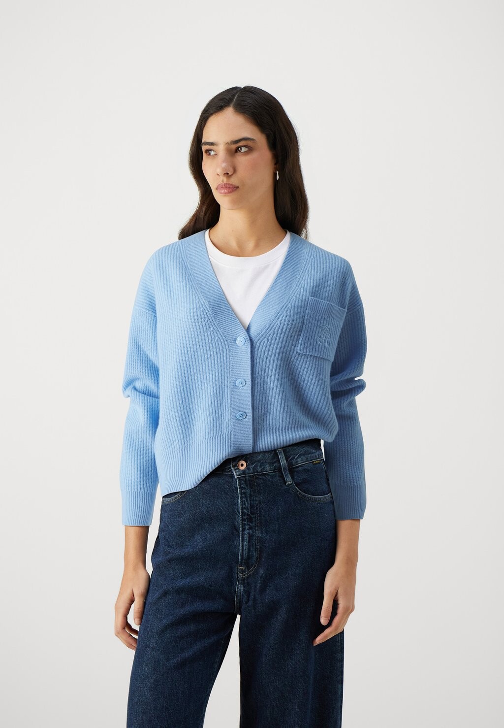 

Кардиган SCRIPT CARDI Tommy Hilfiger, синий