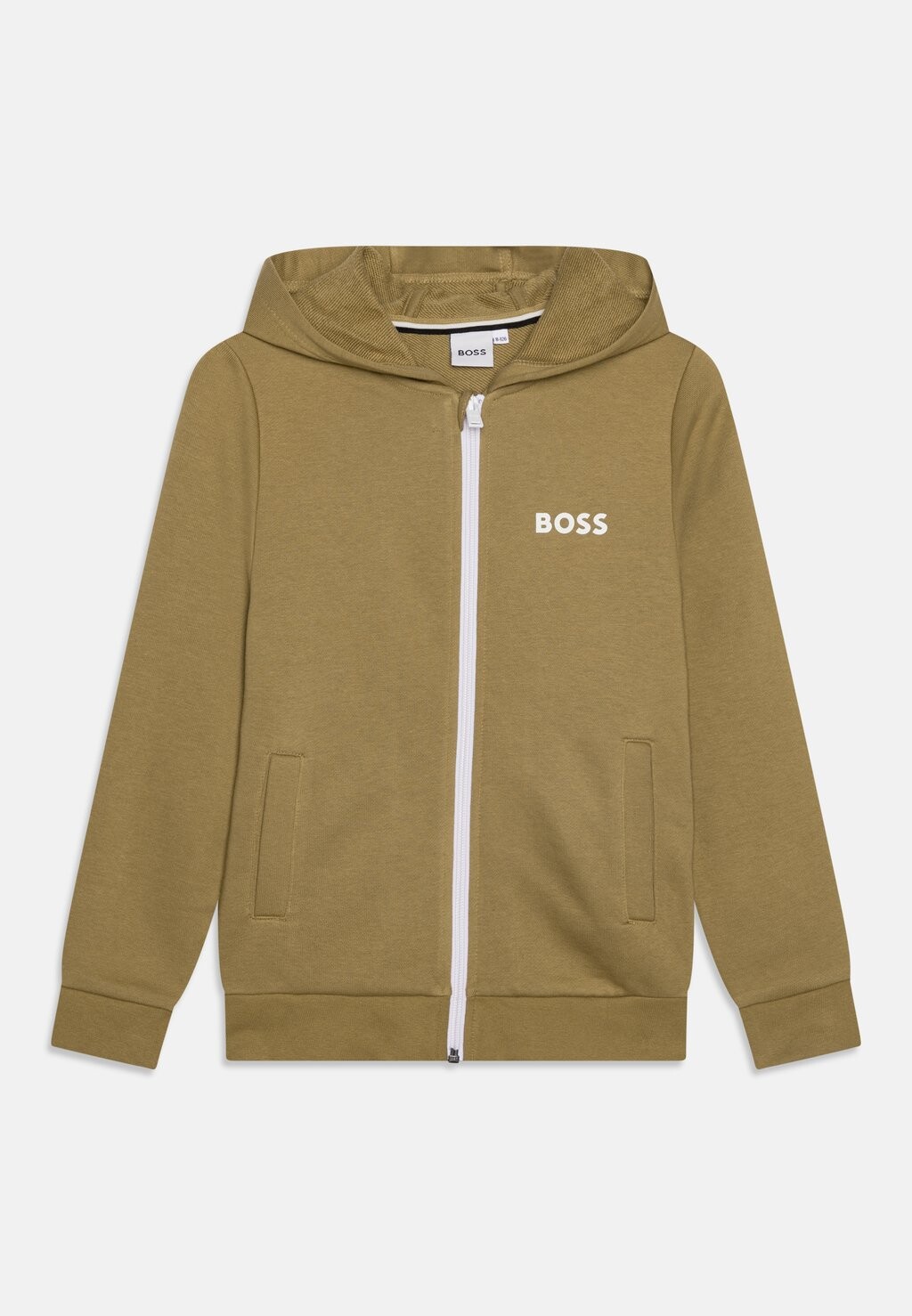 

Толстовка HOODED BOSS Kidswear, цвет stone