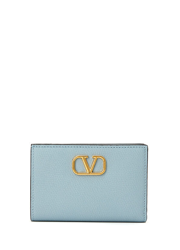 

Женский кожаный кошелек Vlogo Valentino Garavani, синий