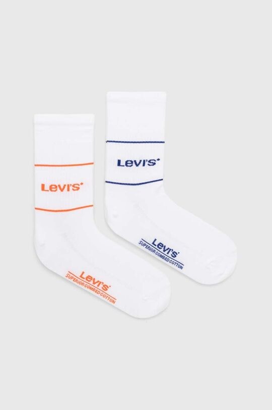 

2 упаковки носков Levi's, белый