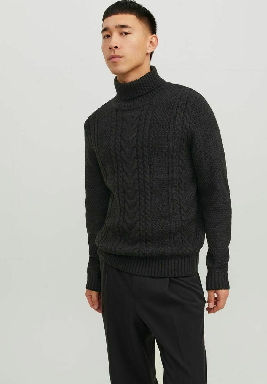 

Свитер CRAIG ROLL NECK Jack & Jones, черный