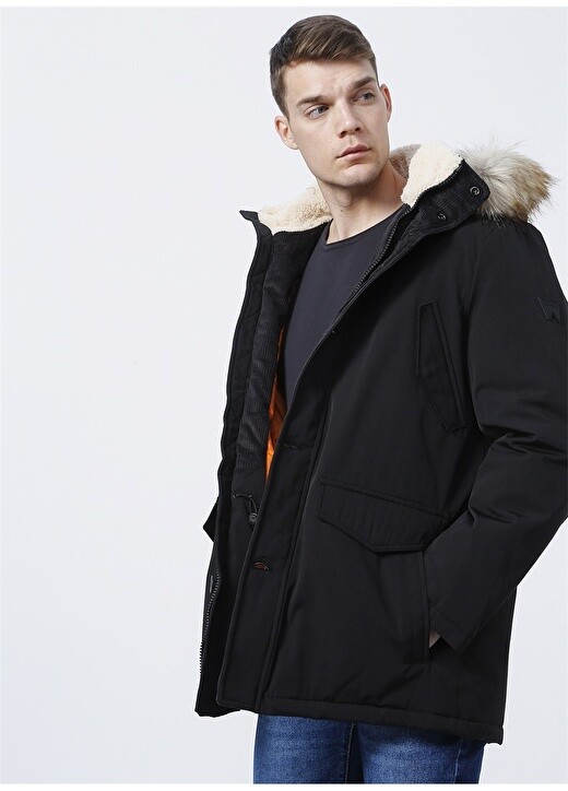 

Куртка-парка Fermuarlı Uzun Kollu Regular Fit Wrangler
