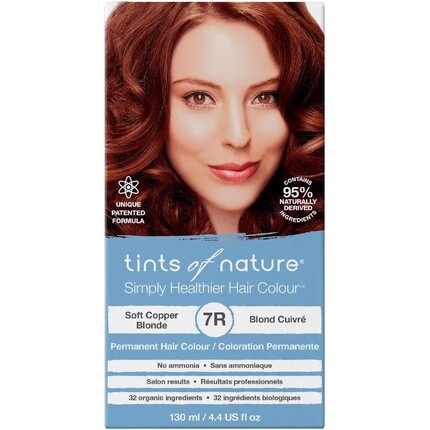 

Стойкая краска для волос Tints of Nature 7R Soft Copper Blonde 130 мл