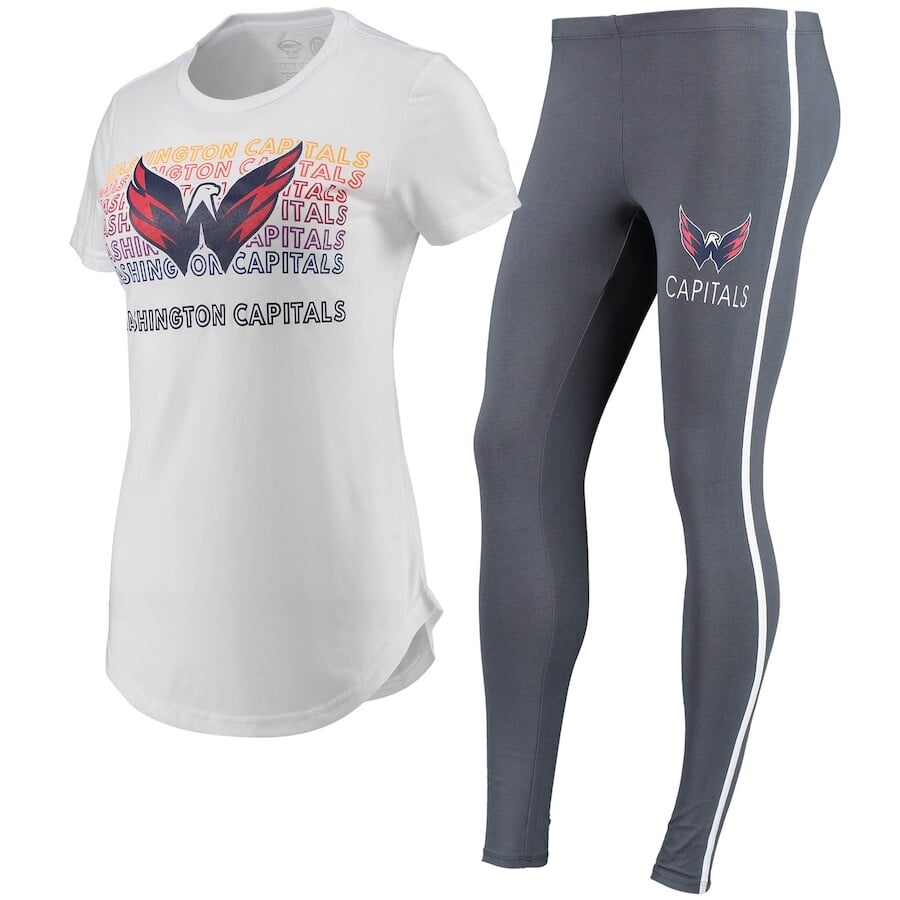 

Пижамный комплект Concepts Sport Washington Capitals, белый