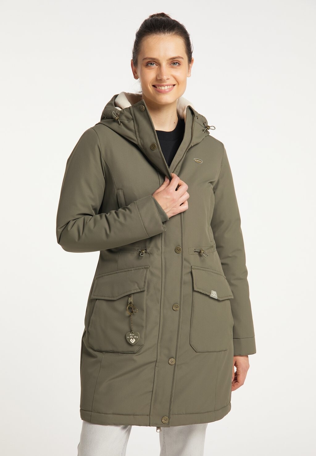 

Зимнее пальто Ragwear, оливковый, Зеленый