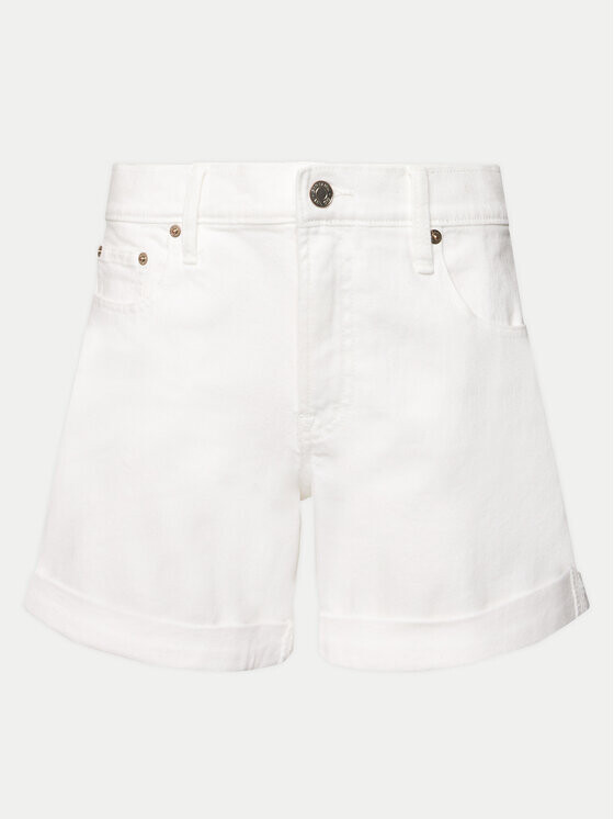 

Джинсовые шорты узкого кроя Gap, белый