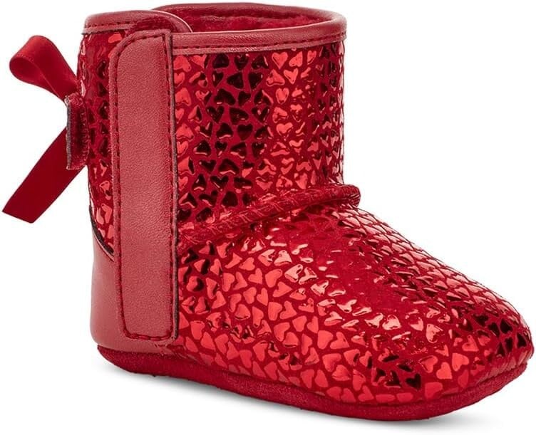 

Обувь для малышей Jesse Bow II Gel Hearts UGG, красный