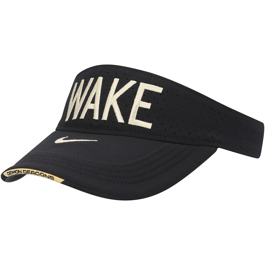 

Козырек Nike Wake Forest Demon Deacons, черный
