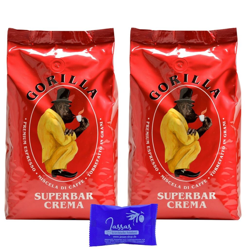 

Gorilla Super Bar Crema 2x 1000г Жоржес + выпечка Жассас