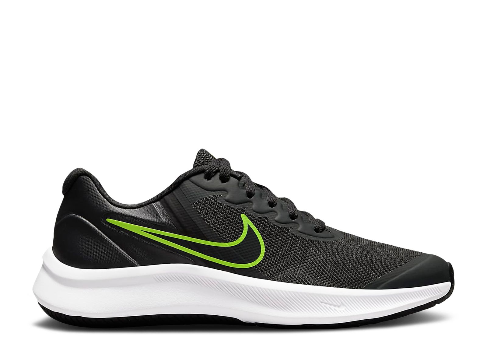 Кроссовки Nike Star Runner 3 Gs 'Dark Smoke Grey Green', серый кроссовки nike star runner 2 psv dark smoke grey gold серый