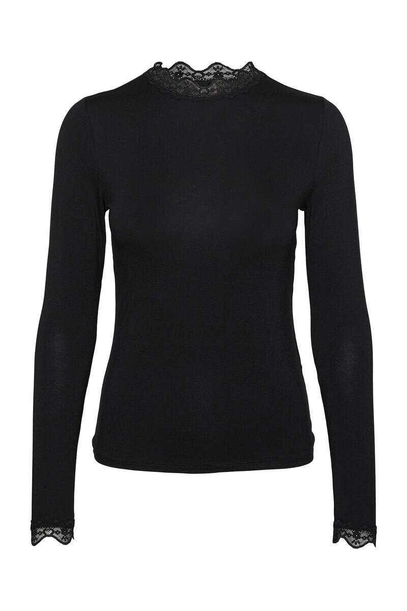 

Топ Curve с длинными рукавами Vero Moda Curve, черный