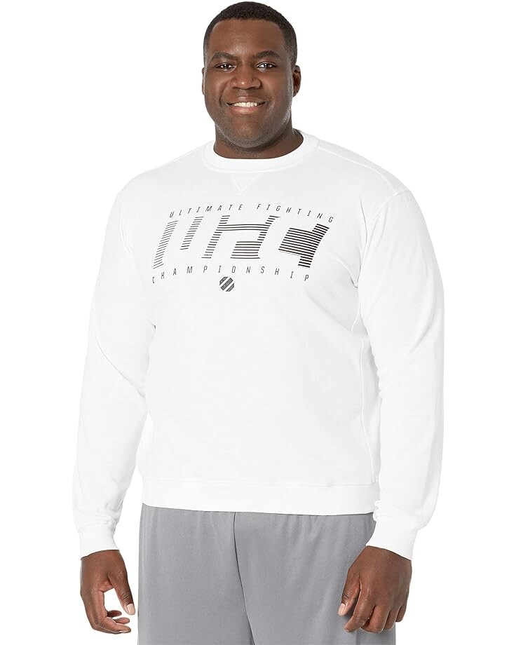 

Толстовка UFC Ultimate Fighting Long Sleeve Crew Neck, белый