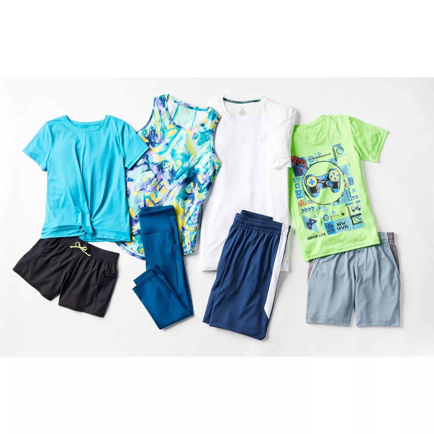 

Футболка Tek Gear Soft Tek с закрученным краем для девочек 7–20 лет в цвете Regular и Plus Tek Gear
