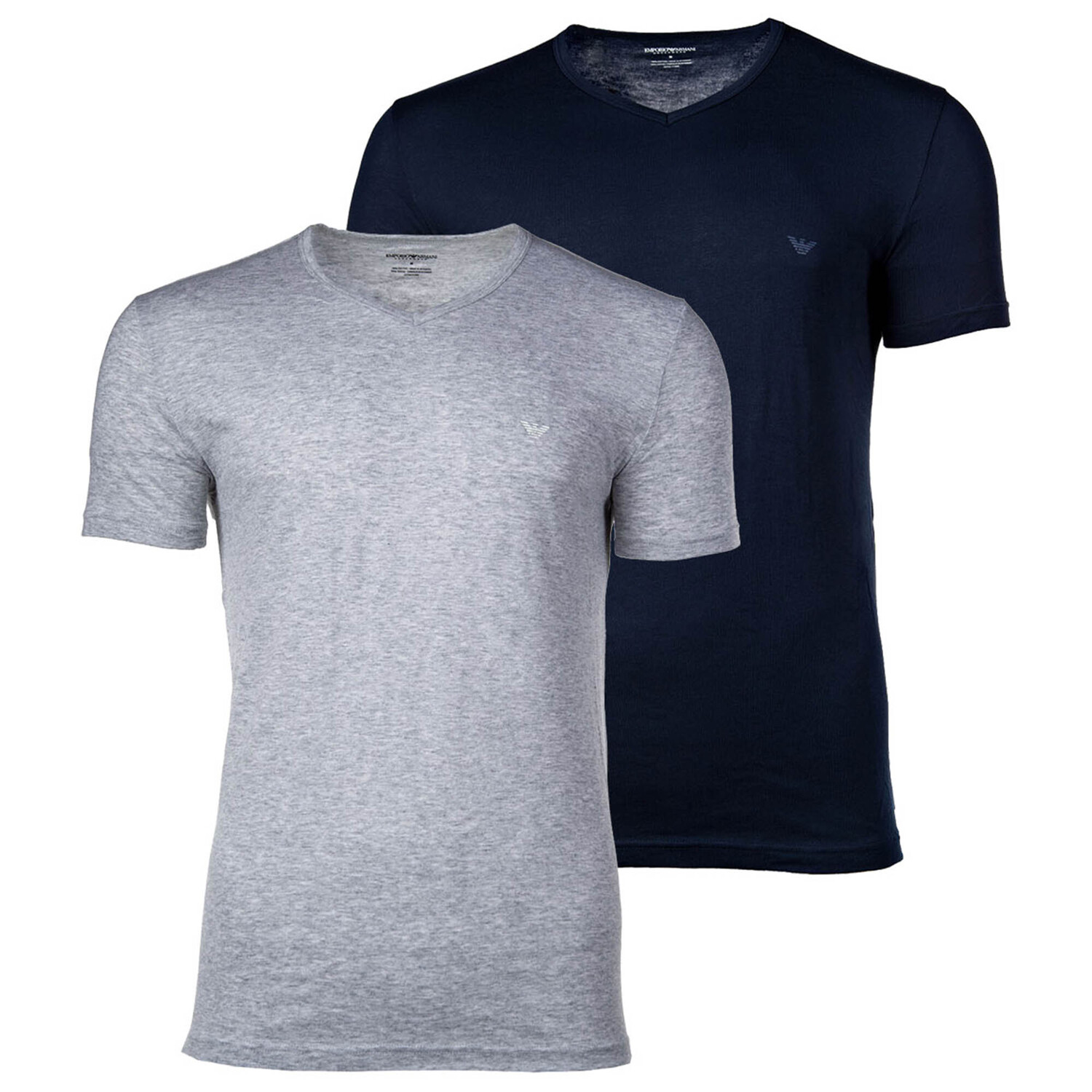 

Футболка Emporio Armani 2er Pack, синий