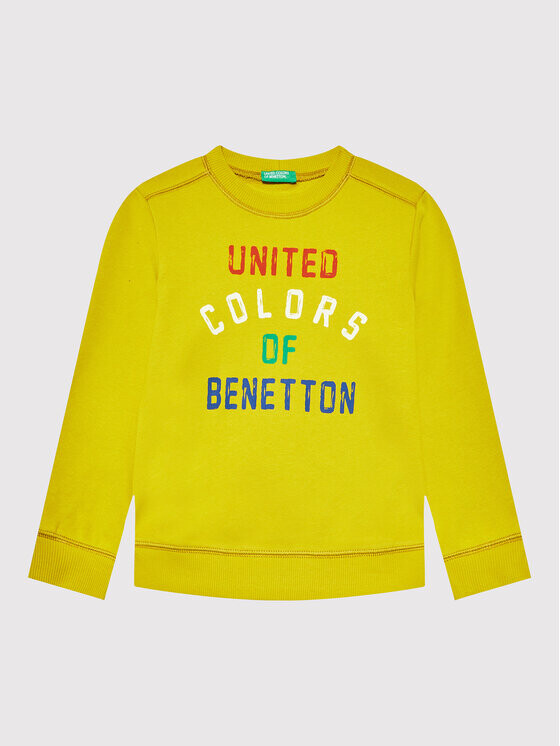 

Толстовка обычного кроя United Colors Of Benetton, желтый