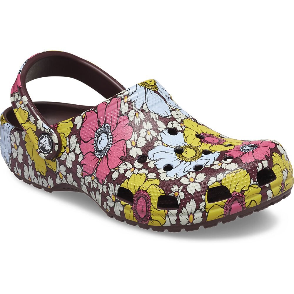 

Сабо Crocs Classic Retro Floral, разноцветный