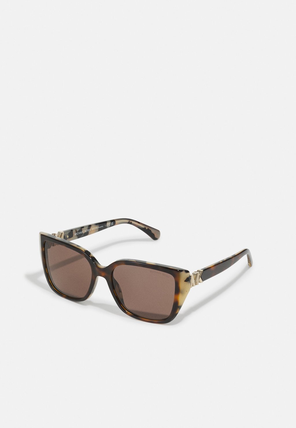Солнцезащитные очки Acadia Michael Kors, цвет cream tortoise