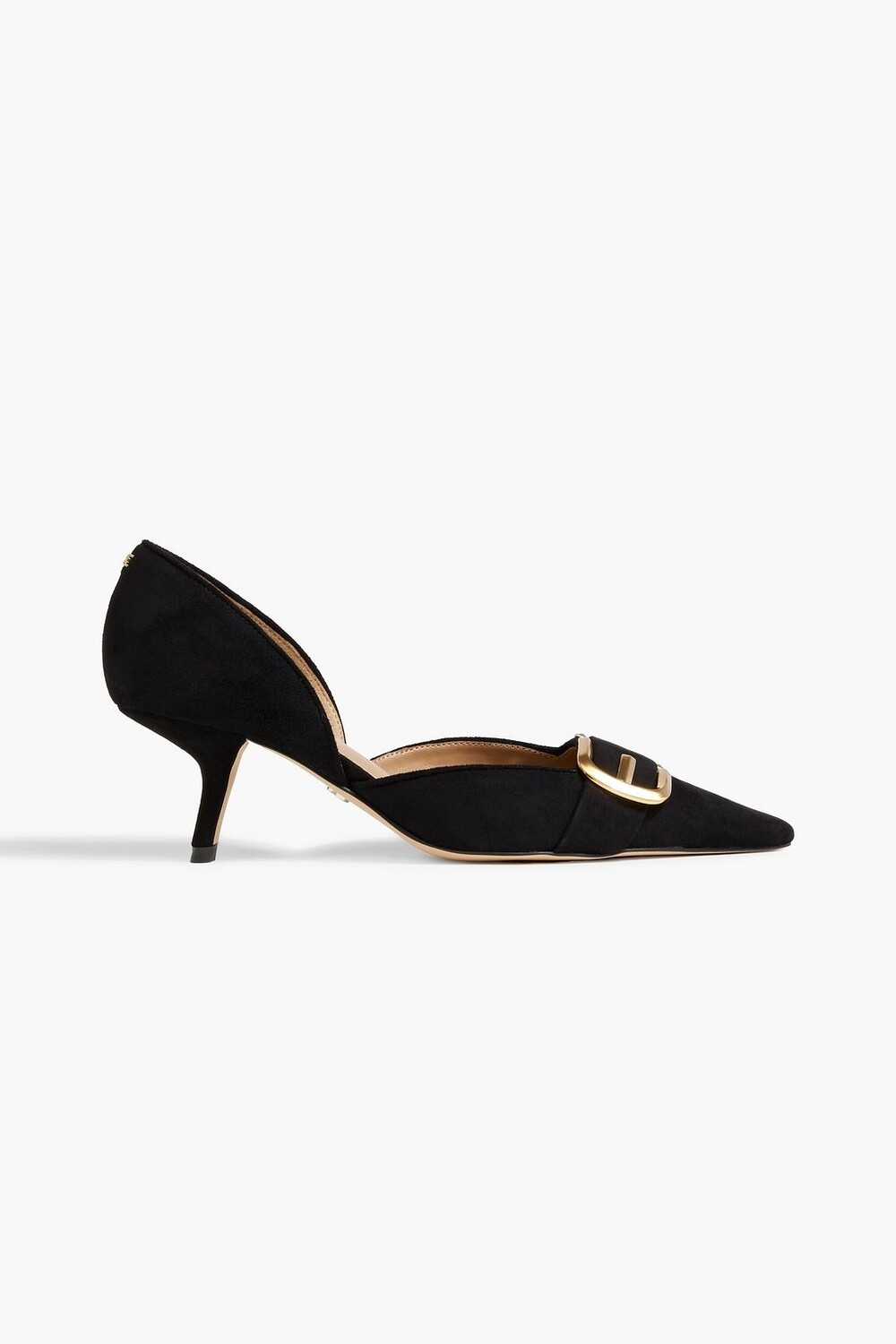 

Замшевые туфли Braden с пряжкой SAM EDELMAN, черный