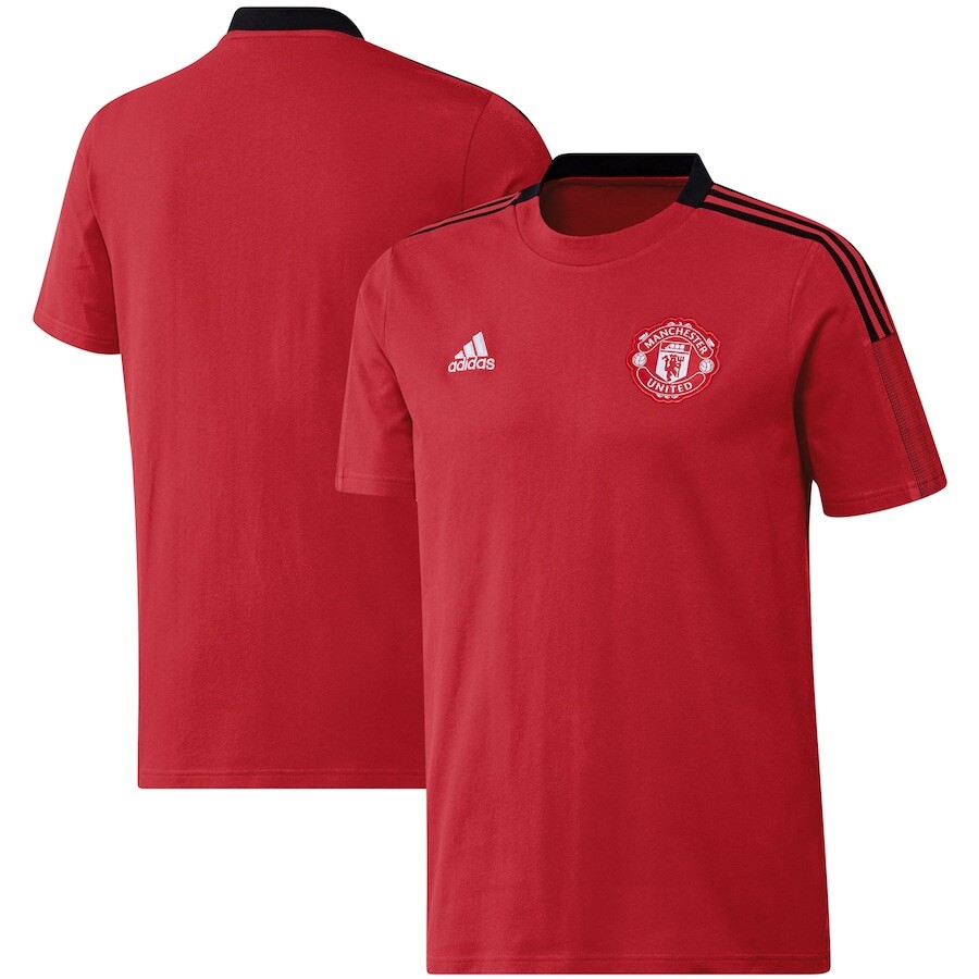 

Футболка с коротким рукавом adidas Manchester United, красный