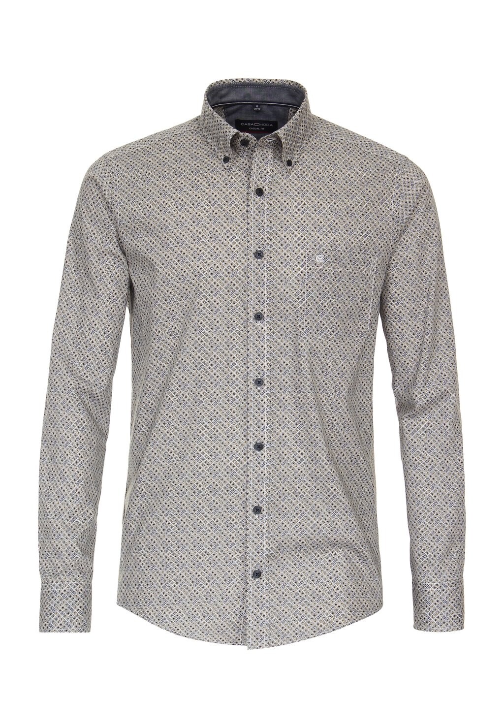 

Рубашка PRINT CASUAL FIT CASAMODA, цвет braun