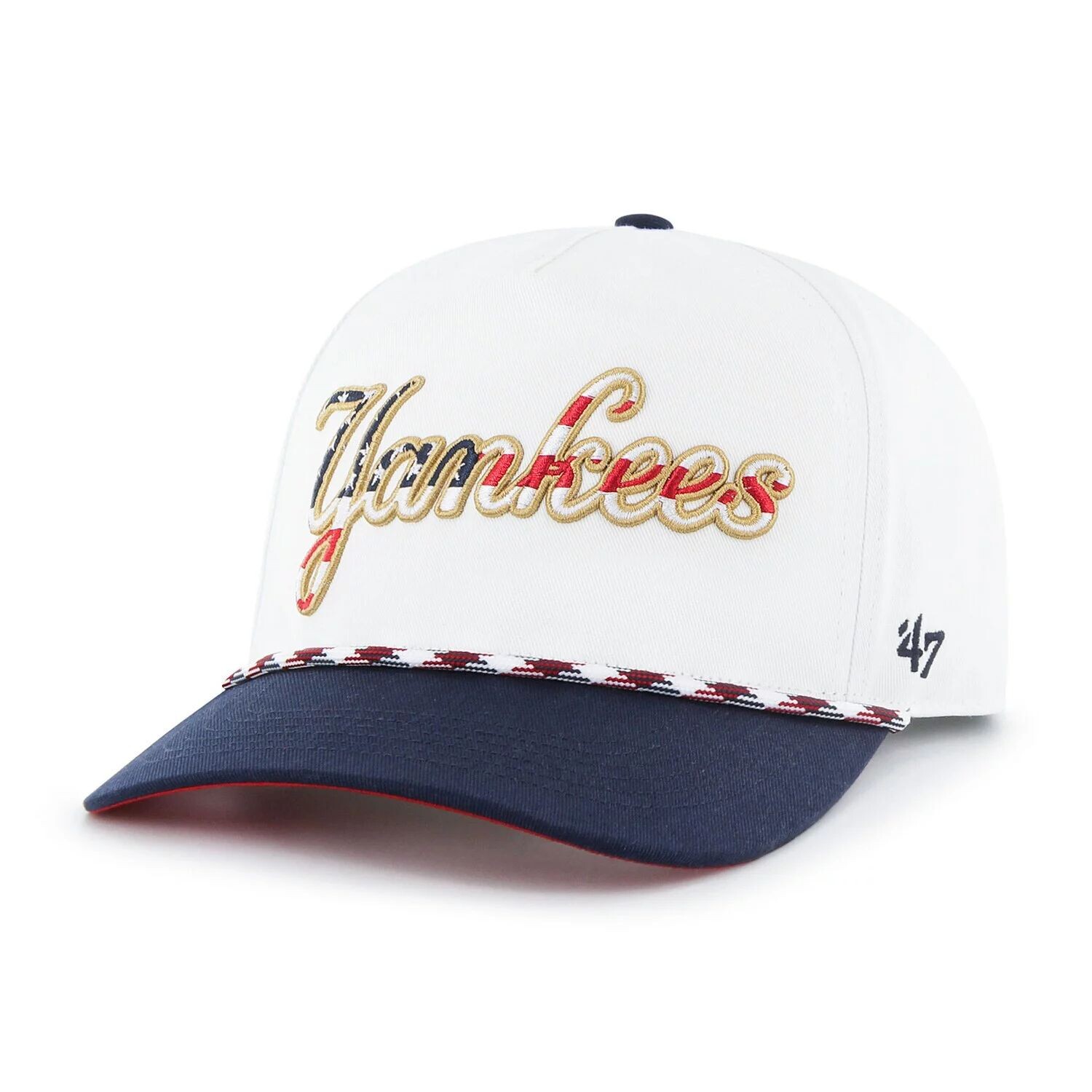 

Мужская белая кепка '47 New York Yankees с надписью Hitch Snapback
