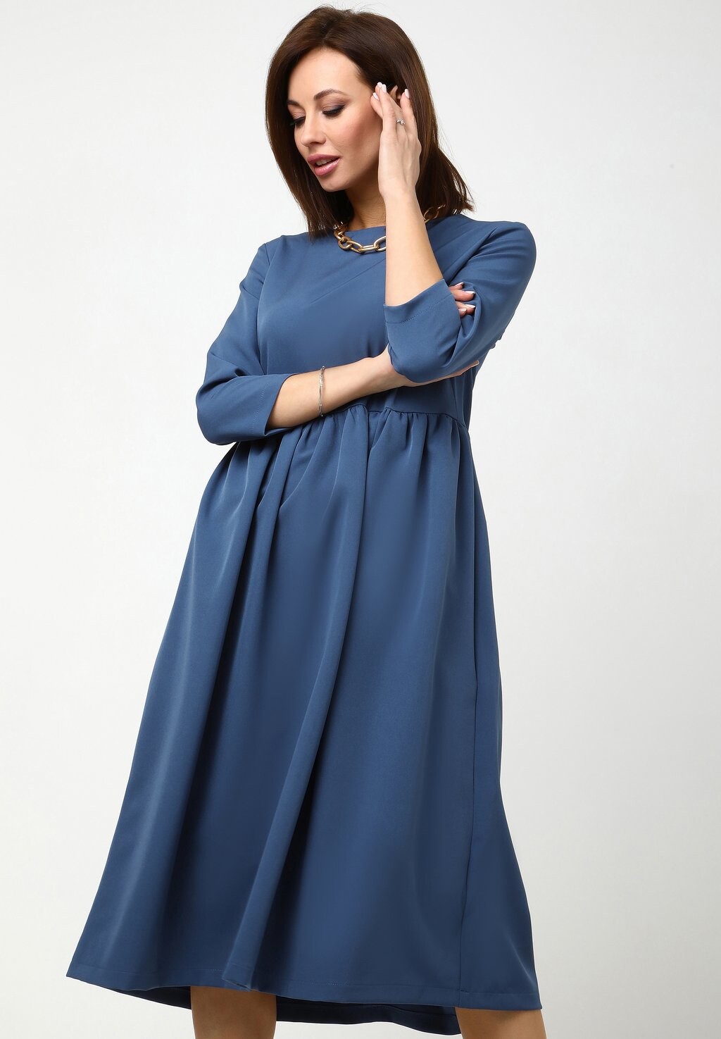 

Летнее платье Awesome Apparel, темно-синий