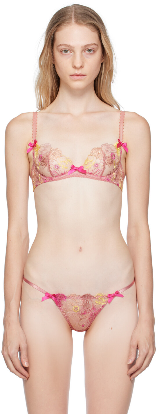 

Розовый бюстгальтер Agent Provocateur Zuri