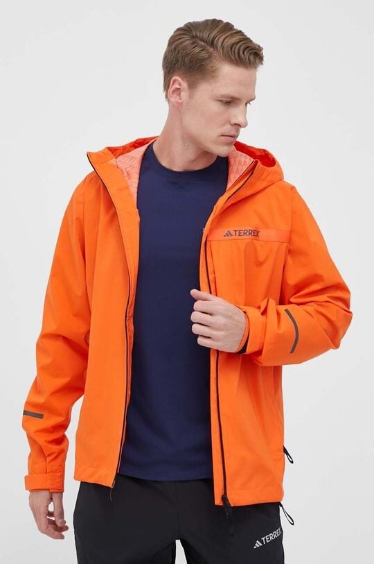 

Дождевик Multi Rain.RDY adidas, оранжевый