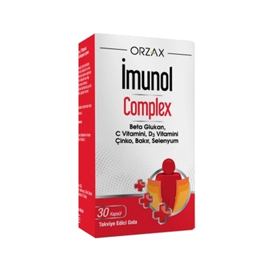 

Комплекс Imunol Beta Glucan 30 капсул ORZAX