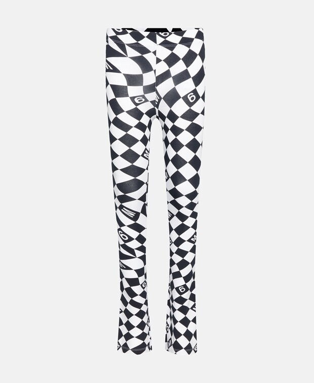 

Леггинсы MM6 Maison Margiela, экрю