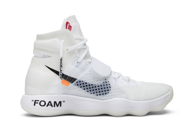 

Кроссовки Nike Off-White x Hyperdunk 2017 Flyknit 'The Ten', белый